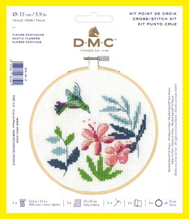Exotic Flowers Stitch Kit