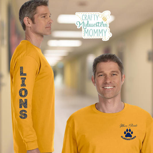 Main Street Elementary Lions Long Sleeve Tee