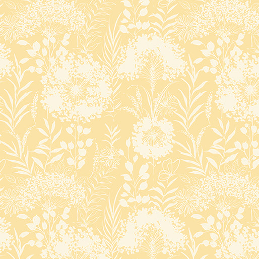 Benartex Fabrics Montgomery Wildflower Dreams Light Maize