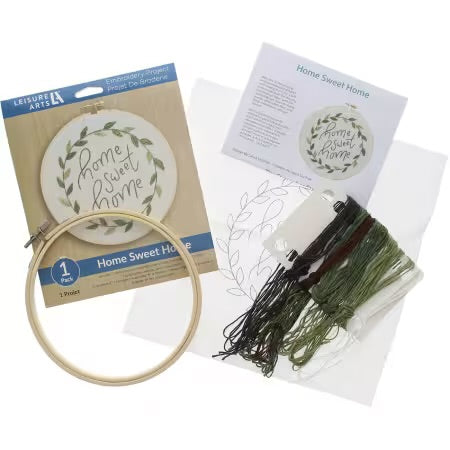 Home Sweet Home Embroidery Kit