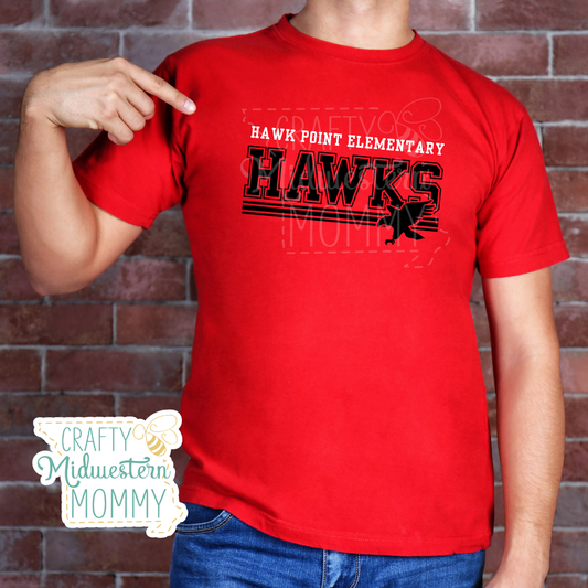 Hawk Point Elementary Hawks Varsity T-Shirt