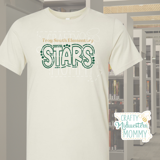 Troy South Elementary Stars Tee