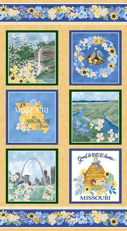 Missouri Shop Hop 2026 Missouri Panel Multi PREORDER