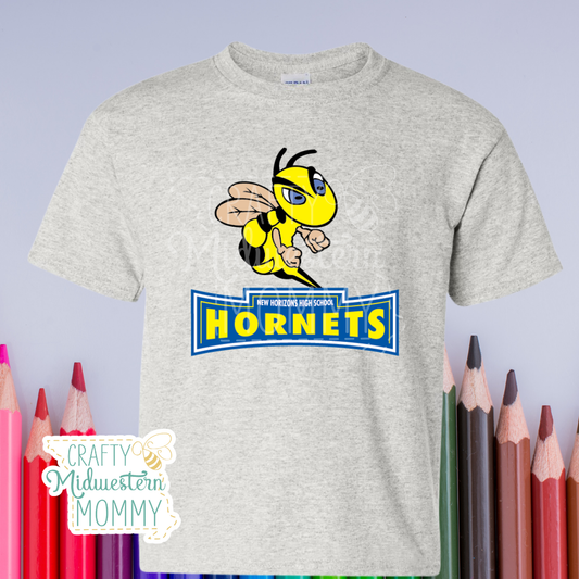 New Horizons High School Logo T-Shirt