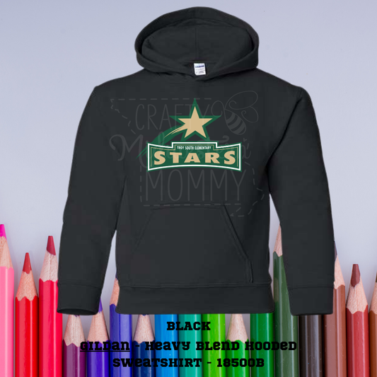 Troy South Elementary Color Logo Hoodie