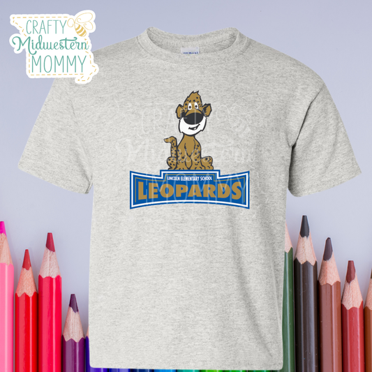 Lincoln Elementary Color Logo T-Shirt
