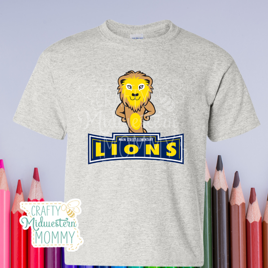 Main Street Elementary Logo T-Shirt