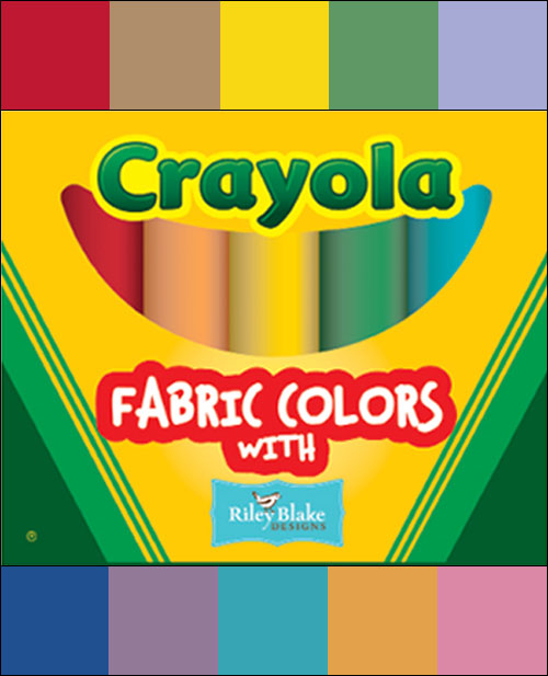 Crayola Fabric Colors by Riley Blake