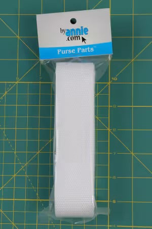 1-1/2 Inch Strapping - White (3 Yards)