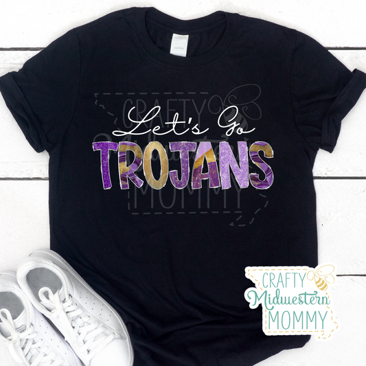 Let's Go Trojans T-Shirt