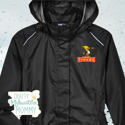 Boone Elementary Tigers Women's Rain Jacket