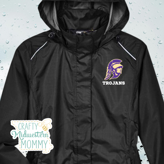 Troy Trojans Women's Rain Jacket