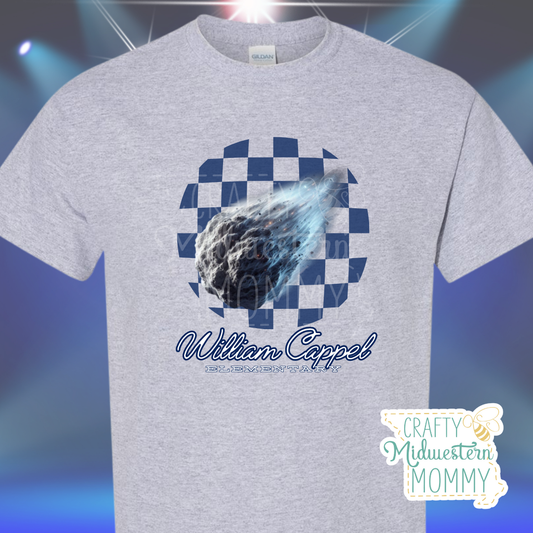 William Cappel Elementary Retro Comet T-Shirt