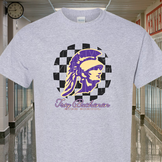 Troy Trojans Retro T-Shirt