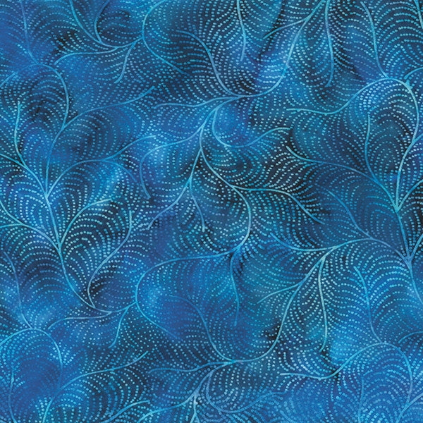 S2378-87 Blueberry - Hoffman Bali Batik