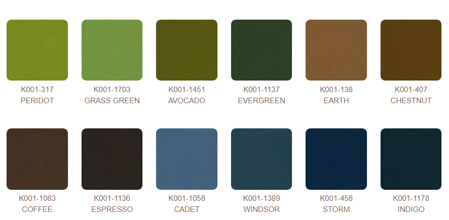 Kona Cotton Solids - Adventure Palette