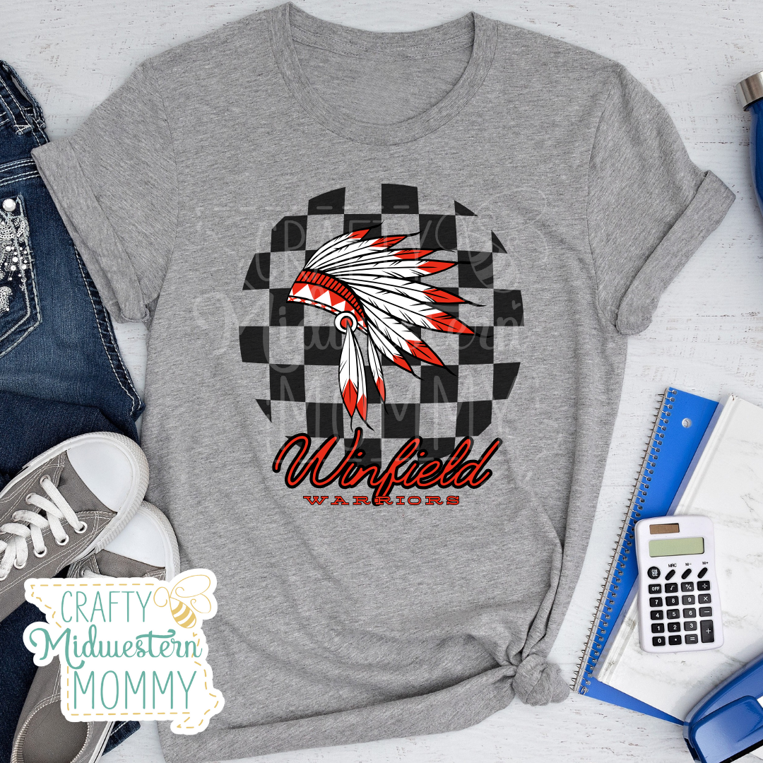 Winfield Warriors Retro T-Shirt