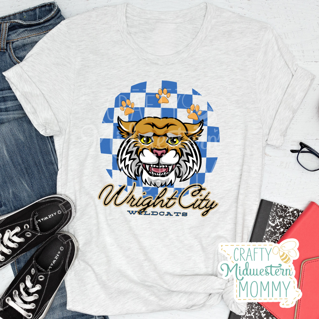 Wright City Wildcats Retro T-Shirt