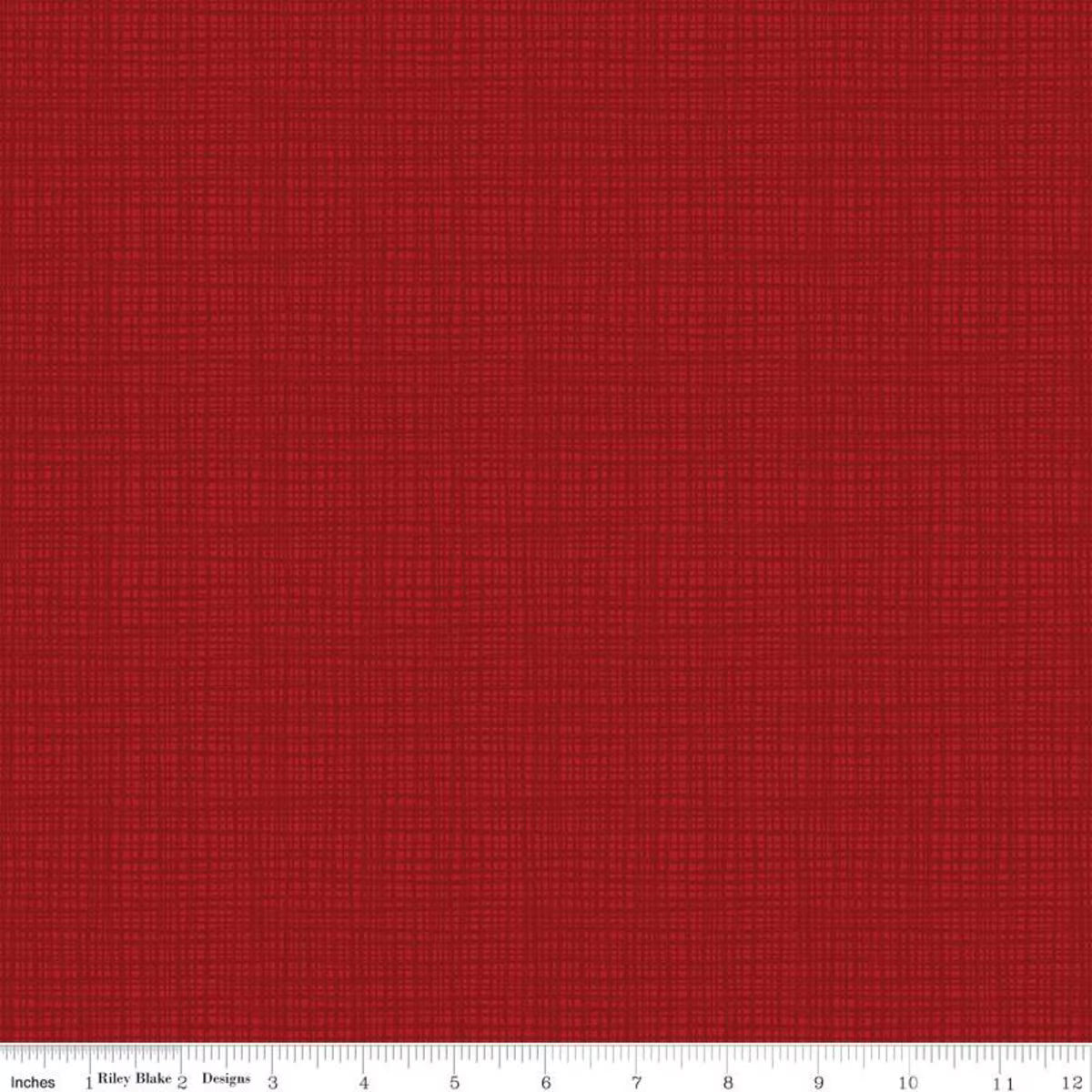 Riley Blake Cotton Texture Barn Red