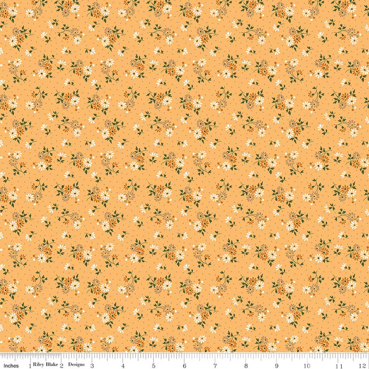 Riley Blake Baked With Love Blessings Marigold