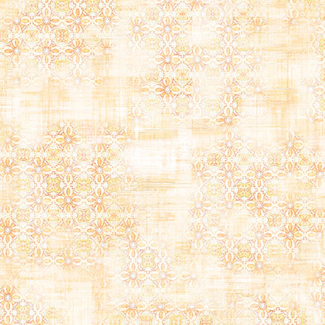 QT Fabrics Udderly Adorable Tonal Flower Cream