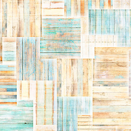 QT Fabrics Udderly Adorable Wood Texture Cream