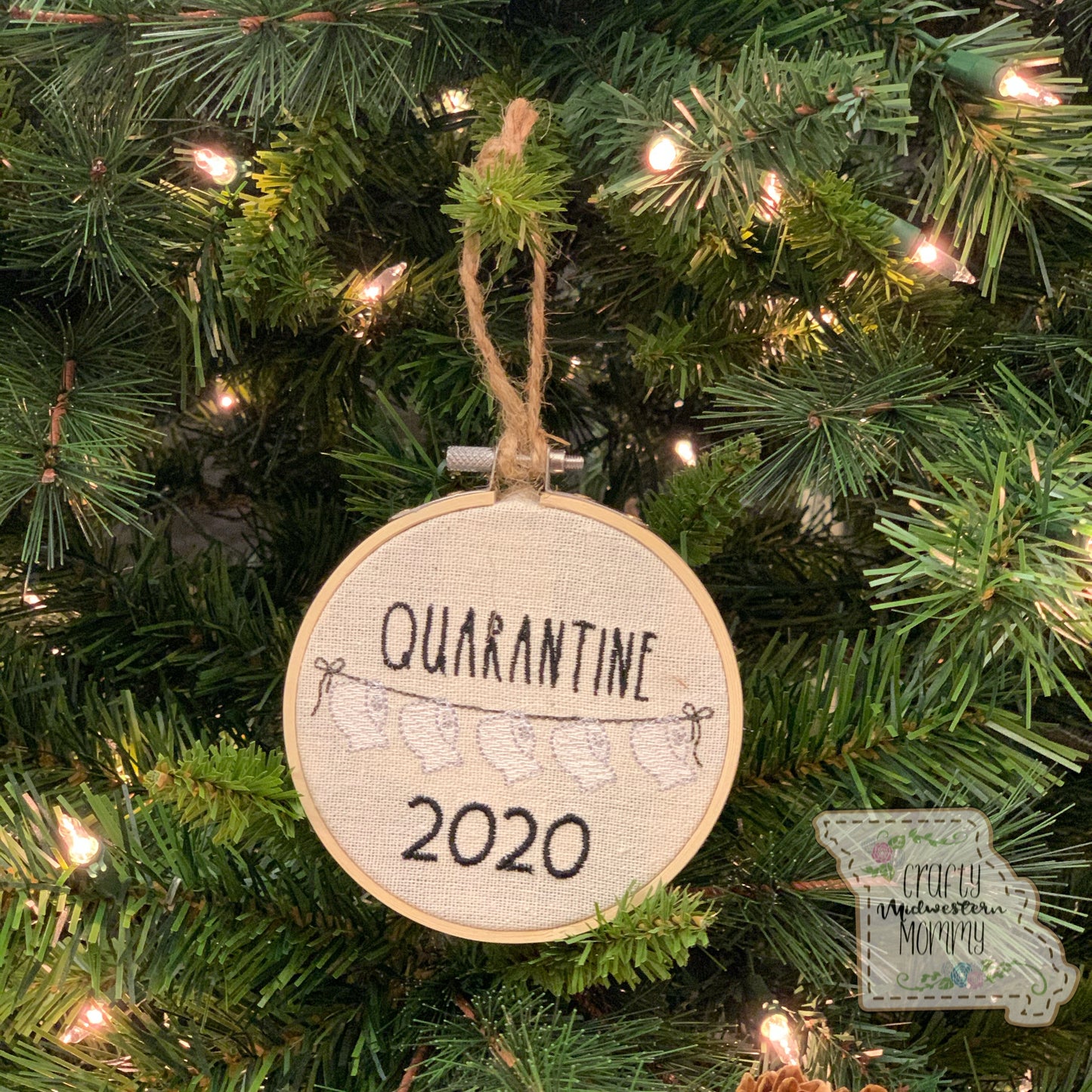Embroidery Hoop Ornaments