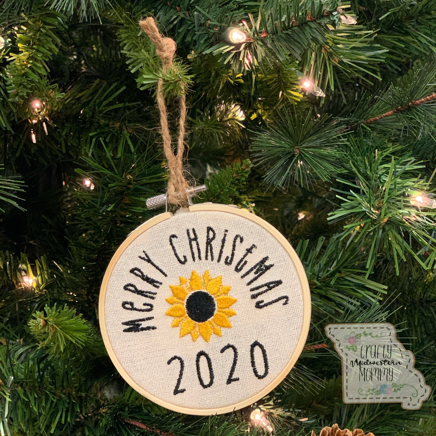 Embroidery Hoop Ornaments