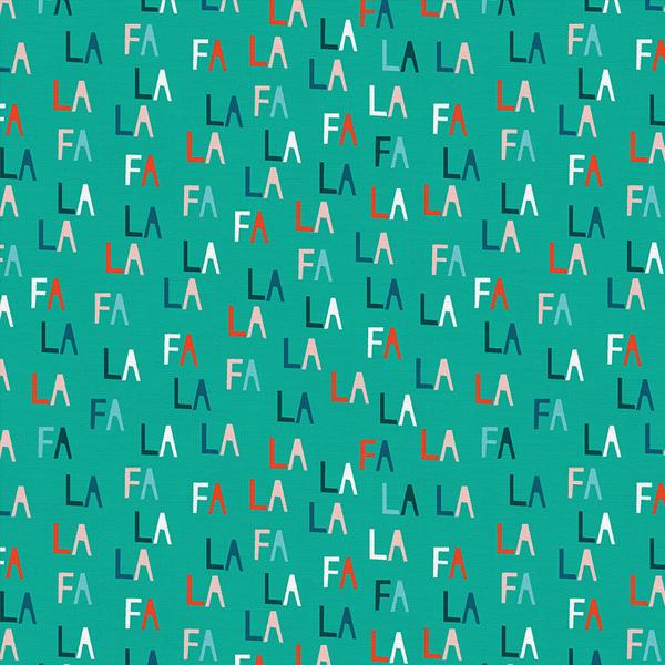 Paintbrush Studio Handmade Holiday FaLaLa Teal