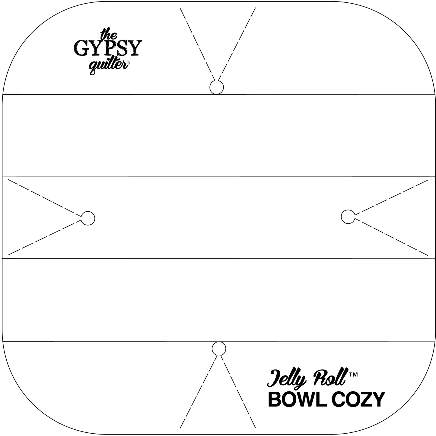 Jelly Roll Bowl Cozy Template Tool