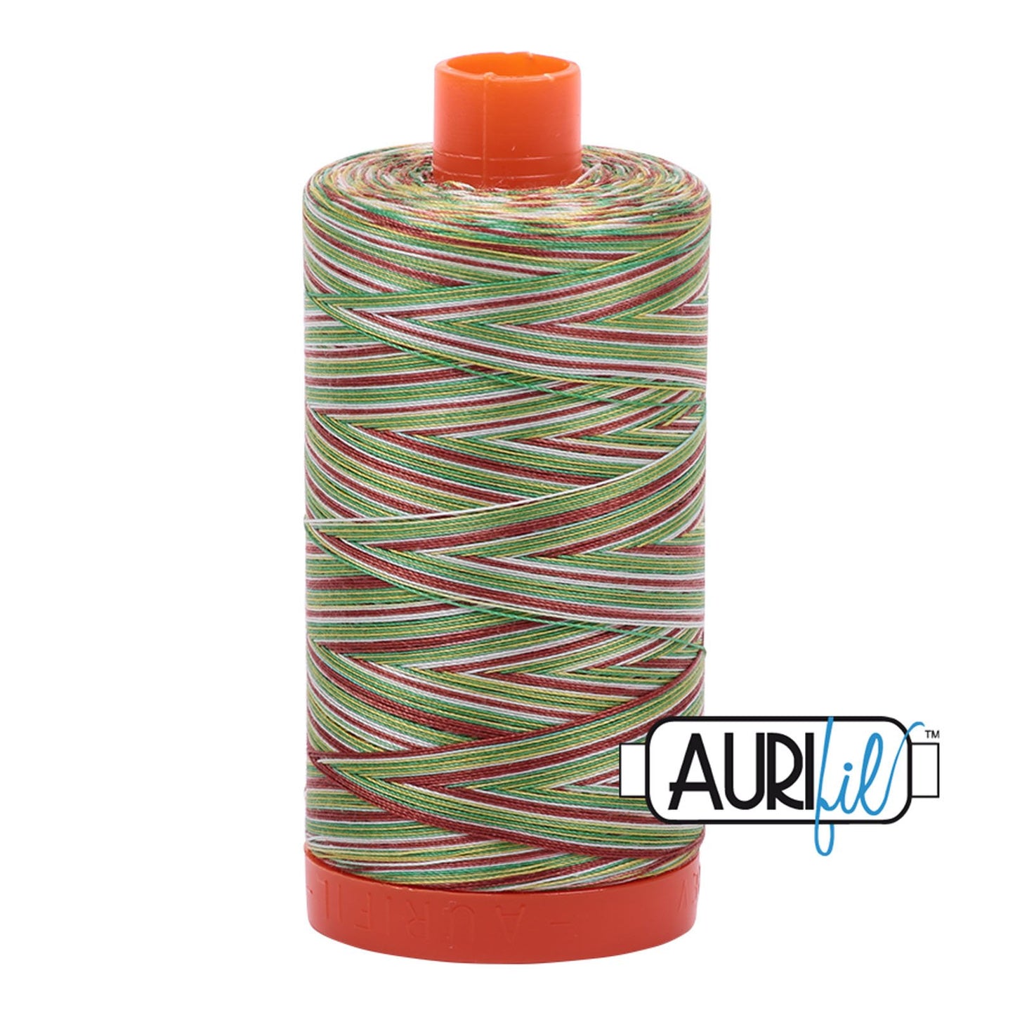 Aurifil Mako Cotton Thread 50wt/1422yd Leaves (Variegated) #4650