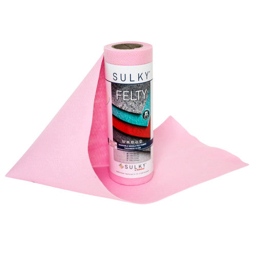 Sulky Felty Embroidery Felt - Pink