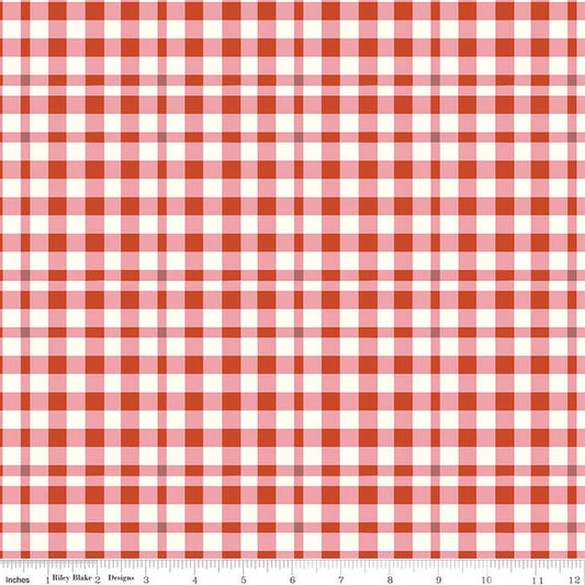 Riley Blake BloomBerry Plaid Autumn