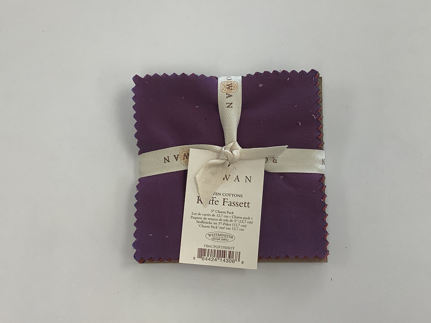 Rowan Kaffe Fassett Dark Woven 5" Charm Pack