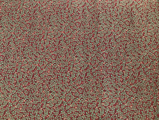 Hoffman Fabrics A828-78 Scarlet/Gold