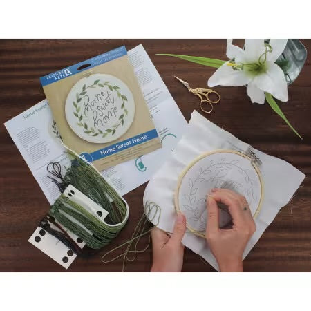 Home Sweet Home Embroidery Kit