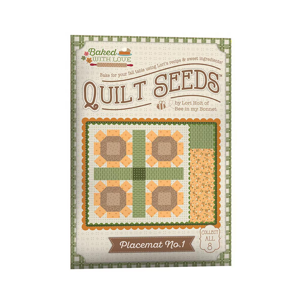 Lori Holt Baked With Love Quilt Seeds™ Pattern Placemat No. 1