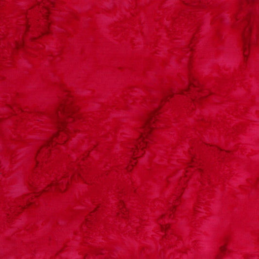 1895-5 Watercolors Red - Hoffman Bali Batik