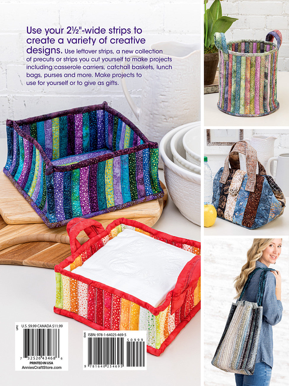 Jelly Roll Baskets & Bags Book