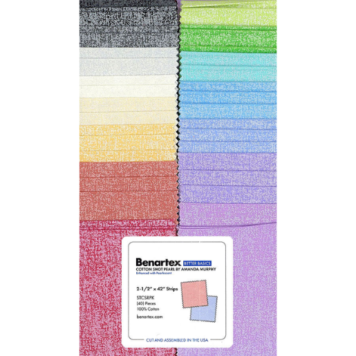 Benartex - Cotton Shot Pearl Strips