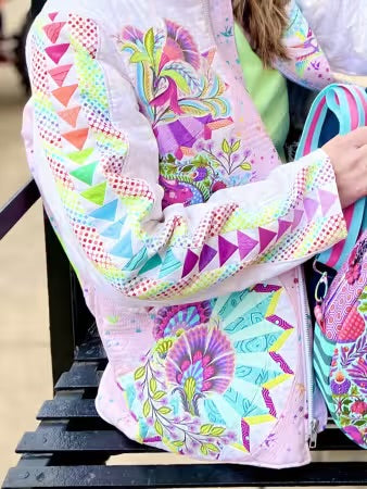 Bella Accent Sleeves Sewing Pattern (FPP Expansion Pack for Bella Quilted Coat)