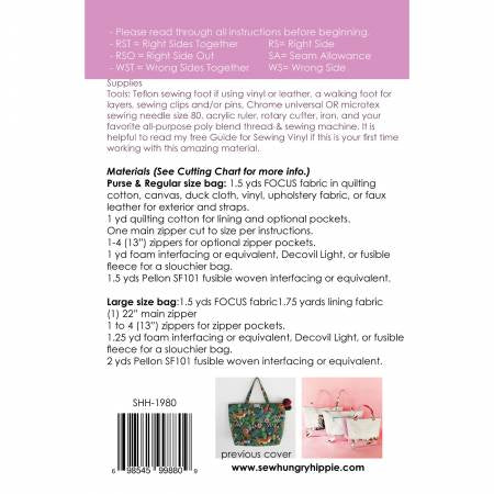 Santorini Tote Sewing Pattern