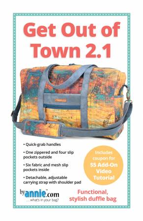 Get Out of Town Duffle 2.1 Sewing Pattern