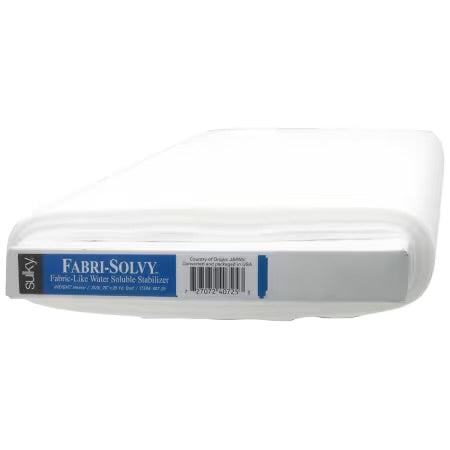 Fabri-Solvy Washaway Stabilizer White