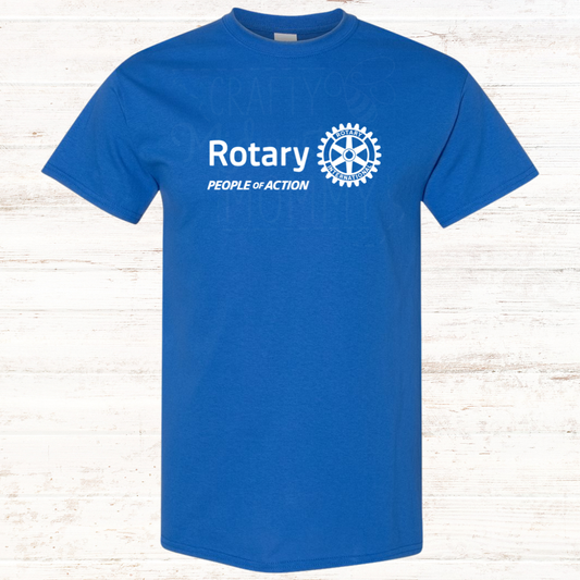 Rotary Club Shirt - White Logo