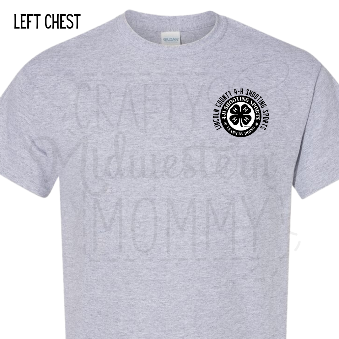 Lincoln County 4-H Shooting Sports Shirt 2026 - Sport Grey