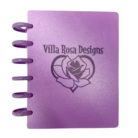 Discbound Storage Binder with Villa Rosa Logo