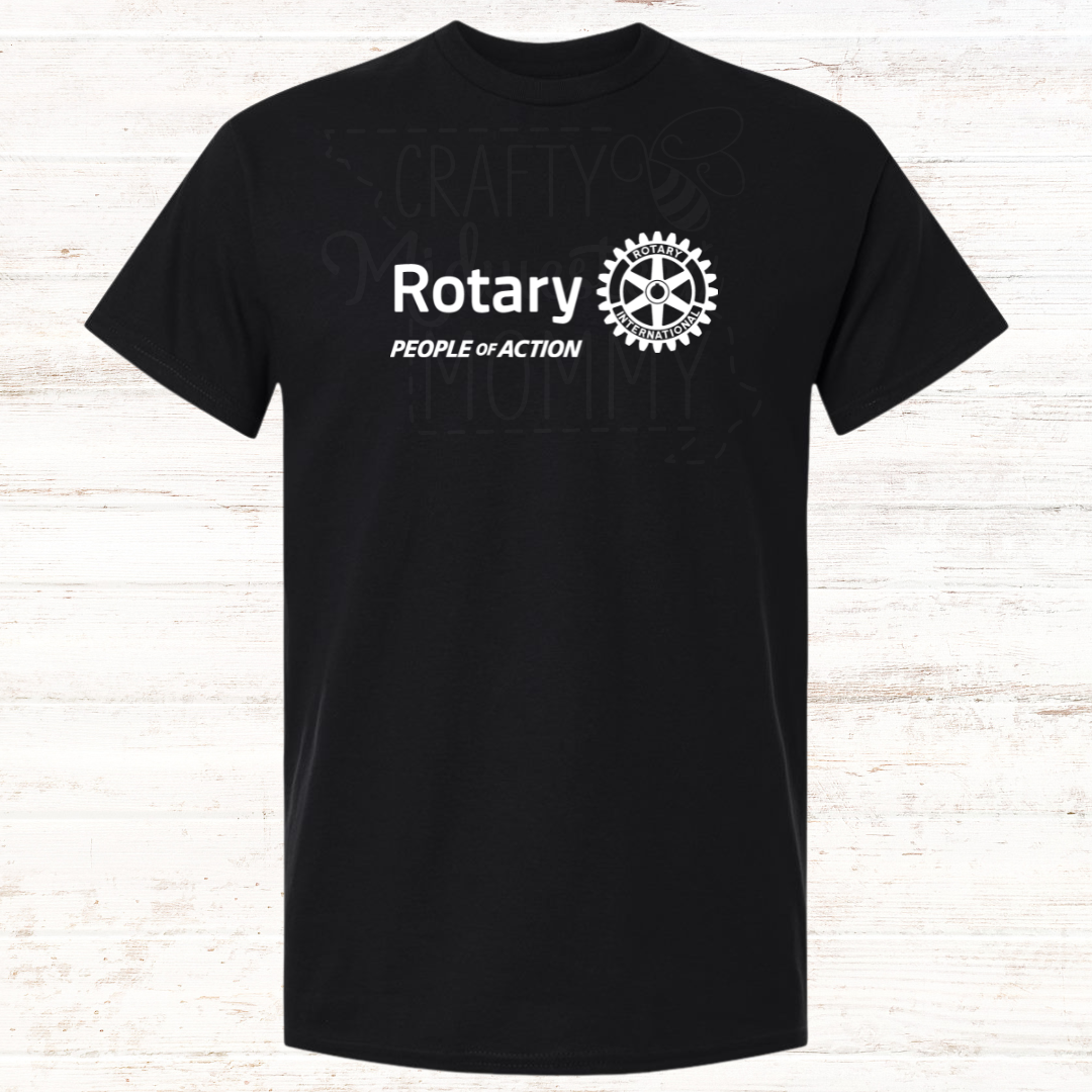 Rotary Club Shirt - White Logo