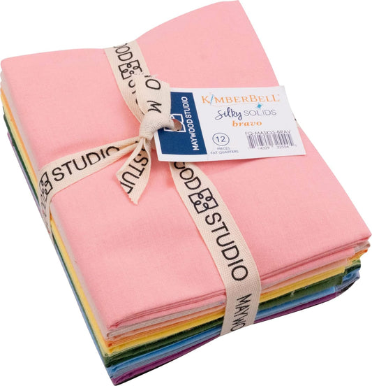 Maywood Studio - Silky Solids Bravo Fat Quarter Bundle