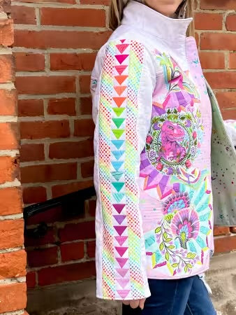 Bella Accent Sleeves Sewing Pattern (FPP Expansion Pack for Bella Quilted Coat)